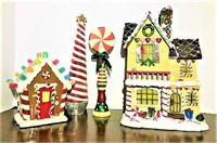 Gingerbread House & Candy Décor