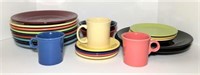 Fiestaware Plates, Cups & Bowls