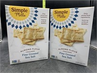 2 almond flour crackers 4.25oz - fine ground sea