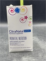 Citra natal basic nutritional supplement prenatal