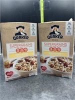 Quaker oatmeal super grains honey almond - 12