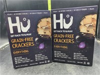 2 boxes grain free crackers