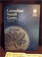 Incomplete Canada Small Cents lot