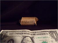 Roll of Bicentenial Kennedy Half dollars