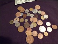 Misc Foreign coins lot