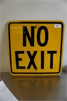 1x No Exit Sign