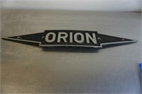1x Metal Orion Sign