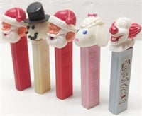 Vintage No Feet Pez Lot / Bozo & More