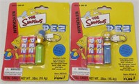 PEZ Simpson Keychain's New On Cards