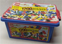 Vintage NOS Lego Systems 1200 Piece Container