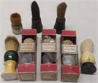 Lot Of Vintage Shaving Brushles Lather Brush