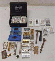Vintage / Antique Shaving Razor Parts & Blades