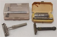 Vintage / Antique Shaving Razor Lot 
Includes