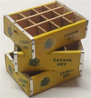 (3) Vintage Miniature Canada Dry Wood Crate
Sold