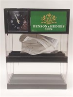 Vintage Benson & Hedges 2-Tier Acrylic Display
