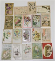 Antique Victorian Holliday Postcards
Includes