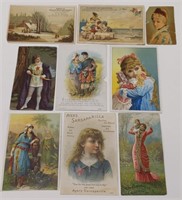 Lot of  Antique Victorian Trade Advertising Cards