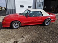 1983 Ford Mustang Converible, 5.0, 5 spd low miles