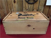 One Mason Decoy Wood Crate