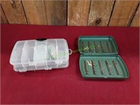 (2) Metal Fly Box & Plano Double Sided Stowaway