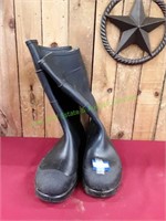 Size 13 Black Rubber Boots