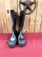 Size 10 Black Rubber Boots