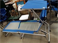 Folding Lawn Chair/Cot with Canopy
