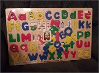 NEW Melissa & Doug Learning Letters /Alphabet