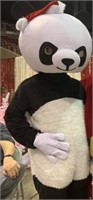 Panda Mascot Costume Great Shape Professionally Cl