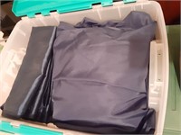 Tote full of Round Table Covers & Runners