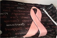 breast cancer awareness flag 5' wide x 3' high