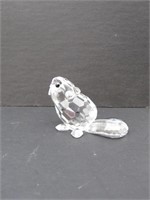 Genuine Swarovski Crystal Beaver Figurine