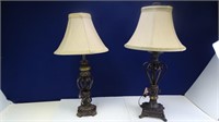 Pair of (2) Vintage Designed Lamps w/ Shades