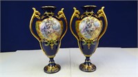 Blue/Gold vases(2)