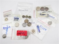 (Multiple) Assorted Foreign Currency Coins