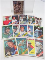 (15) Assorted, Vintage Baseball Cards