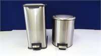 Small Stainless steel trash can (2)