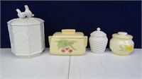 Assorted Kitchen Canisters
