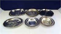 Assorted serving trays