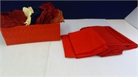Assorted cloth napkins/tablecloths