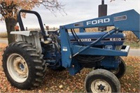 FORD 6610 Tractor with 7210 Loader, 3,816 hours,