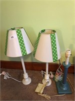 (3) Table Lamps