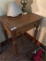 Vintage Side Table w/ Drawer