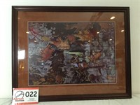 Abstract Painting, Signed &Framed