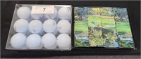 LOT OF NEW SPALDING & PROSTAFF GOLF BALLS