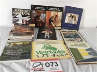 Gardening Books/Magazines & Building Art Book