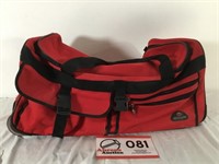 Wheeled Duffle Bag (Red)