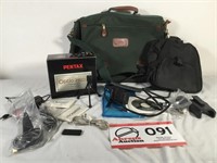 Shoulder Bag, Pentex Cords, Camera Bag