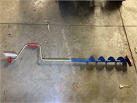 4" hand ice auger