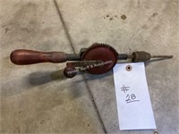 Small antique hand drill